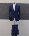 ABITO LONDON BLU CHIARO RIGATO 21